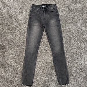 Abercrombie & Fitch Dark Gray Skinny Jeans